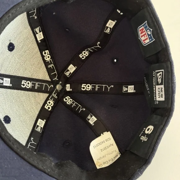 New Era 59Fifty Kids Toddler boys/girls Cap Chicago Bears Navy Blue "Bear" Sidel - Picture 4 of 7